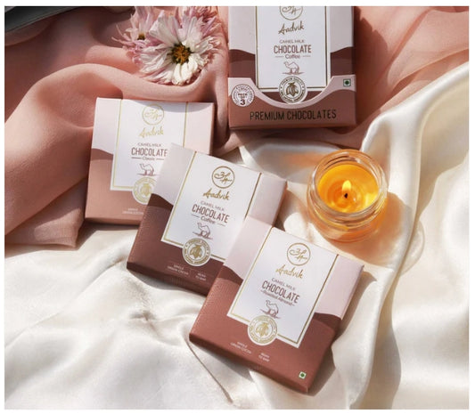 Aadvik Camel Milk Chocolate THREE PACK MINIS