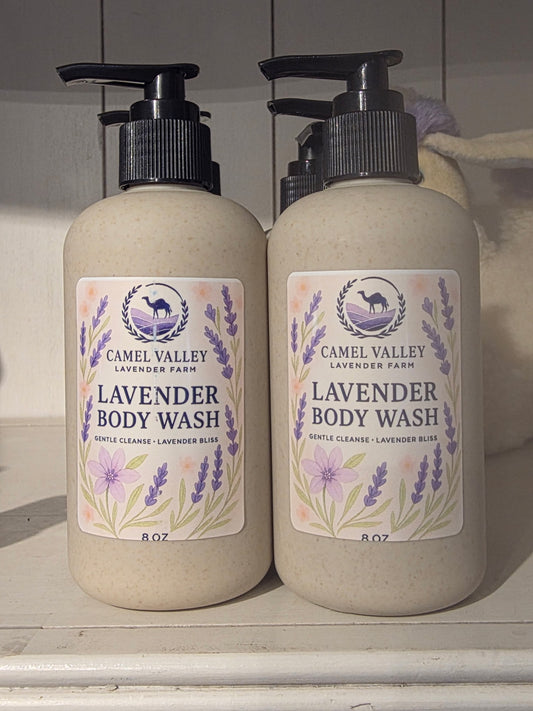 liquid body wash, Camel Milk & Lavender