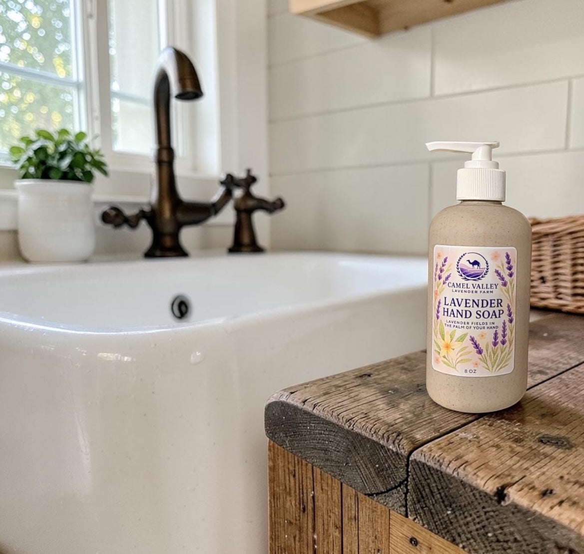 Liquid Hand Soap, Camel Milk and Lavender