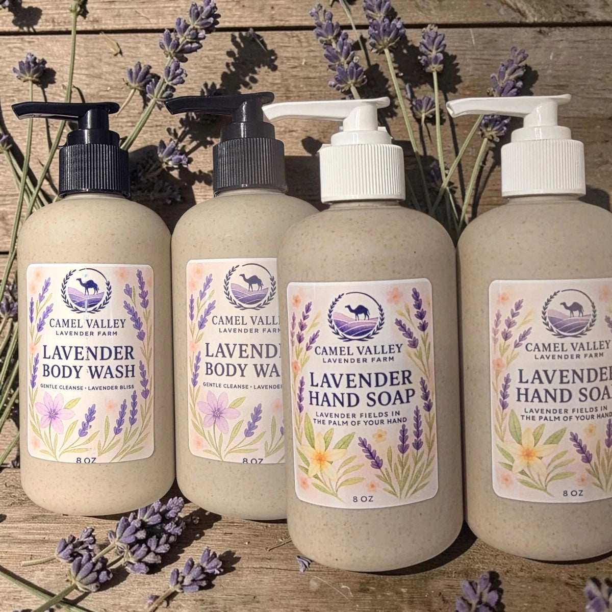 liquid body wash, Camel Milk & Lavender