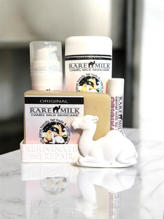 Camel Milk Serum: Original and Lavender Oasis Skincare Set